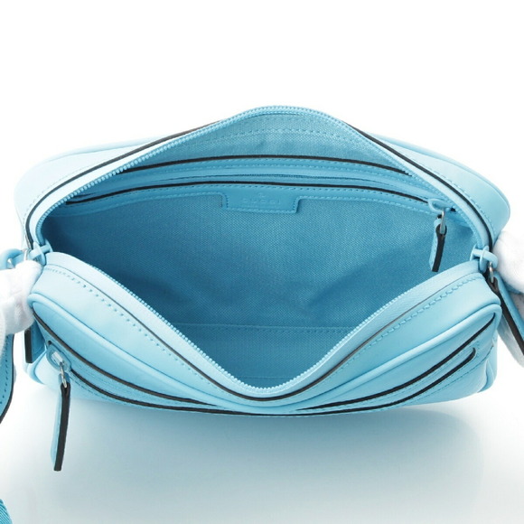 Gucci GG Effect Clutch Shoulder Bag Blue - Picture 6 of 6